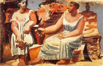  fontaine Kunst - Trois femmes a la fontaine 8 1921 kubist Pablo Picasso